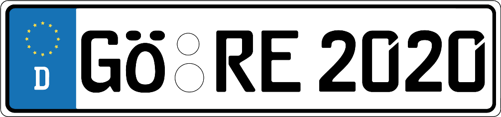 Kennzeichen Göttingen